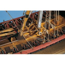 Xebec 1/60 wooden boat Amati Amati 1427 - 3