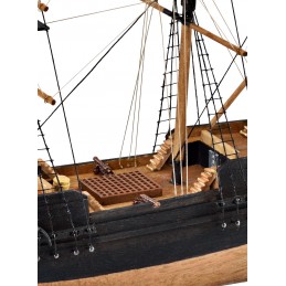 Bateau Pirate 1/135 modèle de début bateau en bois Amati Amati 600/01 - 4