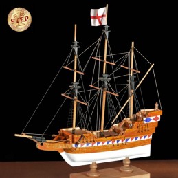 Elizabethan Galleon 1/135 modèle de début bateau en bois Amati Amati 600/02 - 2