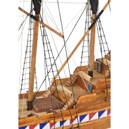 Elizabethan Galleon 1/135 modèle de début bateau en bois Amati Amati 600/02 - 4
