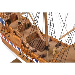 Elizabethan Galleon 1/135 modèle de début bateau en bois Amati Amati 600/02 - 5