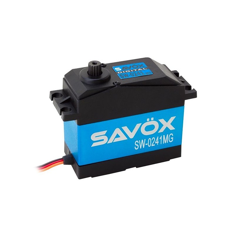 Servo étanche SW-0241MG jumbo 1/5 40kg Savox Savox SW-0241MG - 1