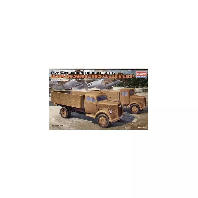 WWII German Trucks 1/72 Academy Academy AC13404 - 1