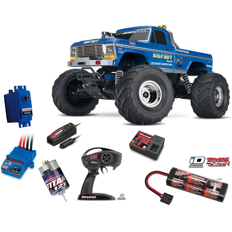 voiture Radio commandée thermique tout terrain monster truck thwarter bl  3cc 4x4 1/10ème - Modèle réduit - Achat & prix