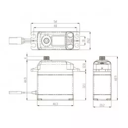 SB-2230SG Bls HV Savox servo Savox SB-2230SG - 2