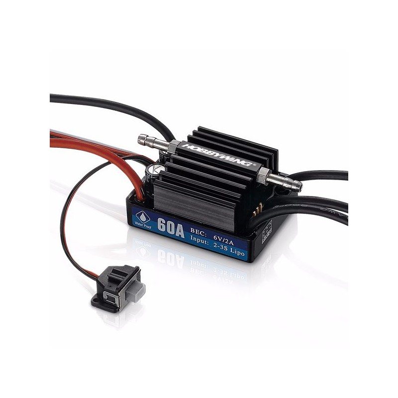 Hobbywing boat SEAKING 60A V 3.1 brushless controller Hobbywing 30302200 - 1