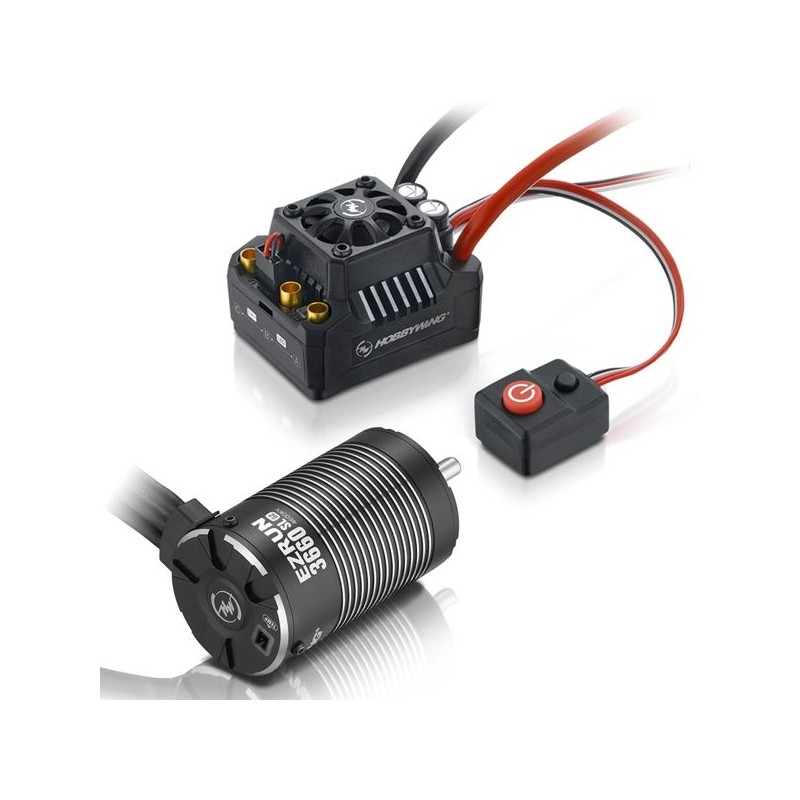 Combo EZRUN MAX10 SCT + moteur 3660SL 4600kv G2 1/10 Hobbywing Hobbywing 38010202 - 1