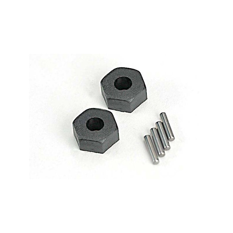 Wheel 12mm (x 2) Traxxas hexagons Traxxas TRX-1654 - 1