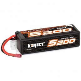 Li - Po 5200mAh 50 c 3S 11.1V hull (Dean) Konect Hobbytech KN-LP3S5200 - 1