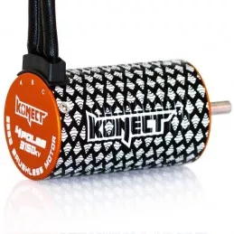 Combo brushless 1/10 ESC 80 SCT + motor 4 p 3660SL 3150KV + card prog. Konect Hobbytech KN-COMBO-C2 - 3