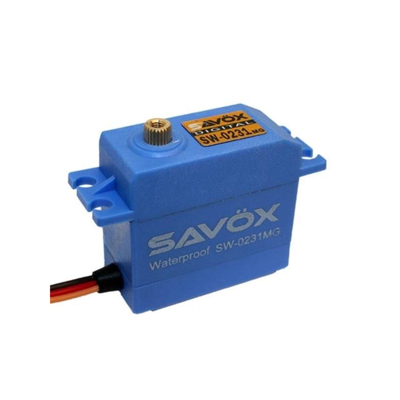 Servo étanche SW-0231MG+ HV 25Kg 0.15s Savox Savox SW-0231MG+ - 1