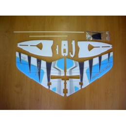 Crack Wing Bleu Kit EPP RC Factory RC Factory F02 - 4