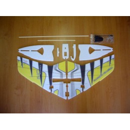 Crack Wing Jaune Kit EPP RC Factory RC Factory F04 - 4