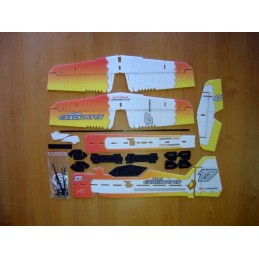 Crack PITTS orange 600mm RC Factory EPP Kit RC Factory M03 - 4