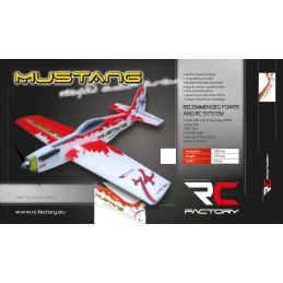 Mustang rouge 780mm Kit EPP RC Factory RC Factory TR01 - 2