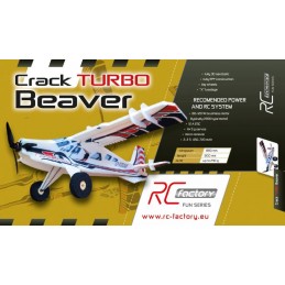 Crack Turbo Beaver 880mm red RC Factory EPP Kit RC Factory T00 - 2