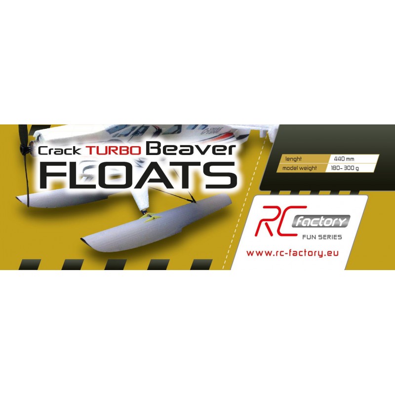 Floats for Crack Turbo Beaver RC Factory EPP RC Factory SP33 - 1