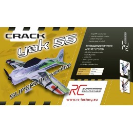 Crack Yak orange SuperLite 800 mm Kit EPP RC Factory RC Factory S02 - 2
