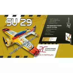 SU-29 Russian SuperLite 845mm RC Factory EPP Kit RC Factory S05 - 2