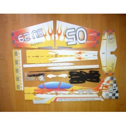SU-29 Russian SuperLite 845mm RC Factory EPP Kit RC Factory S05 - 3