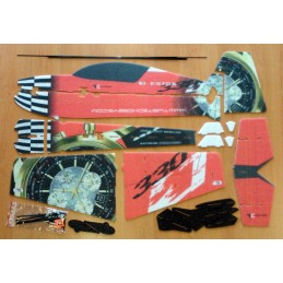 Extra 330 red SuperLite 840mm RC Factory EPP Kit RC Factory S15 - 4