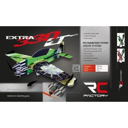 Extra 330 green SuperLite 840mm RC Factory EPP Kit RC Factory S16 - 3