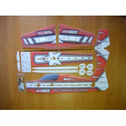 Crack Laser red LiteSeries 800mm RC Factory EPP Kit RC Factory L05 - 4