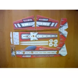 Crack Laser red LiteSeries 800mm RC Factory EPP Kit RC Factory L05 - 4