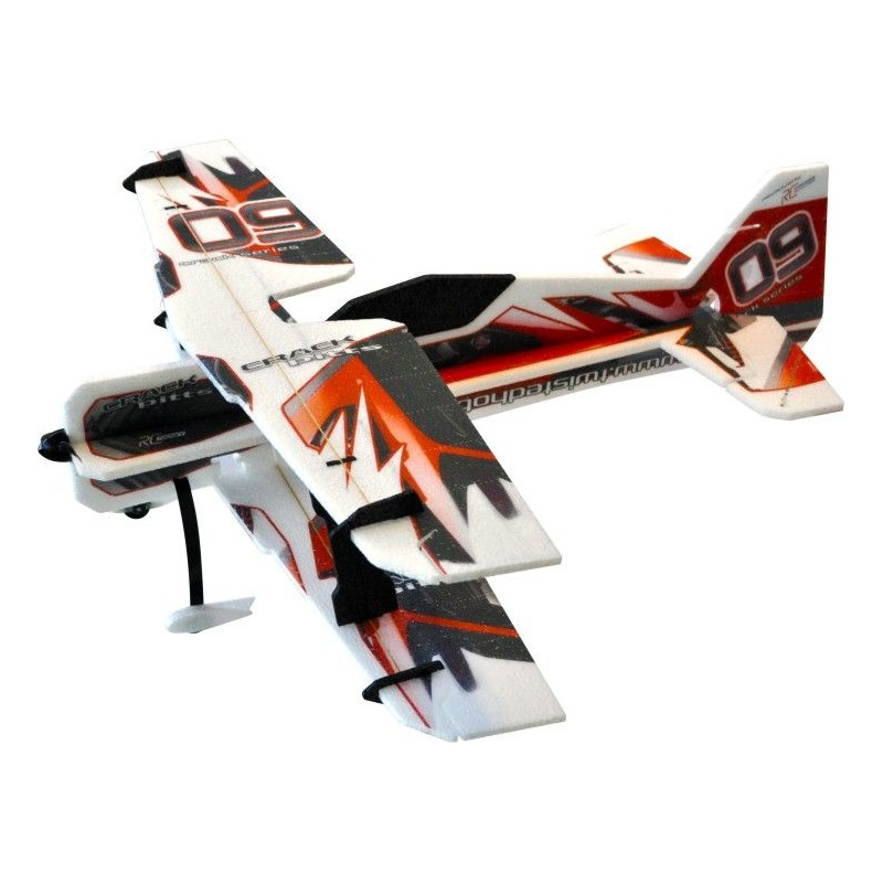 Crack Pitts red Backyard Series 755mm RC Factory EPP Kit RC Factory B11 - 1
