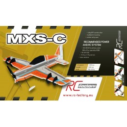 MXS-C Jaune Backyard Series 800mm Kit EPP RC Factory RC Factory B13 - 2