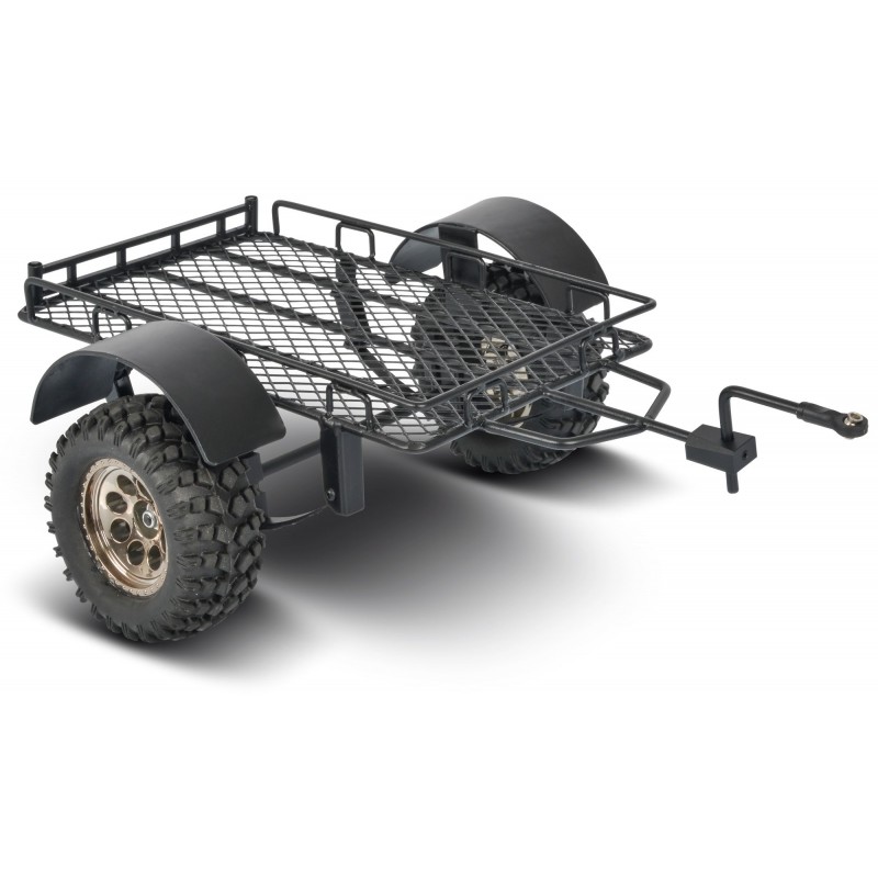 Black screen utility trailer for Scale Crawler 1/10 Carson Carson 500404107 - 1