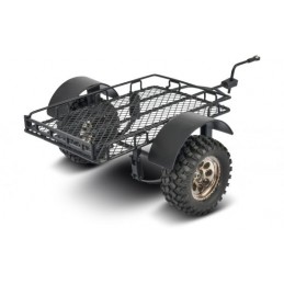 Black screen utility trailer for Scale Crawler 1/10 Carson Carson 500404107 - 2