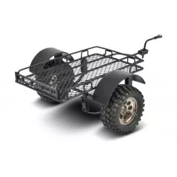 Remorque utilitaire grillagée noire pour Scale Crawler 1/10 Carson Carson 500404107 - 2