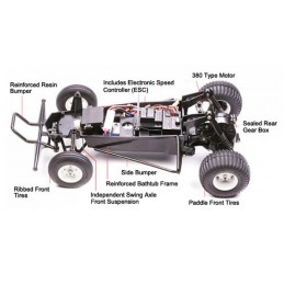 Grasshopper Kit RTR Combo Tamiya Tamiya 58346L - 3