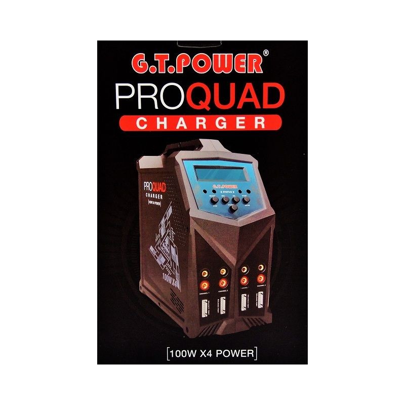 Chargeur ProQuad GT Power GT-Power GT-PROQUAD - 1