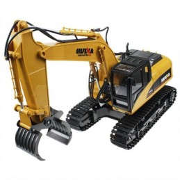 Backhoe with grab metal 1/14 RC 2.4 GHz - HuiNa HuiNa Toys CY1570 - 1