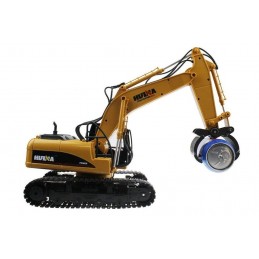 Backhoe with grab metal 1/14 RC 2.4 GHz - HuiNa HuiNa Toys CY1570 - 3