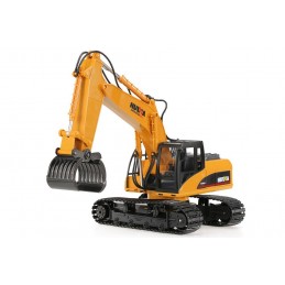 Backhoe with grab metal 1/14 RC 2.4 GHz - HuiNa HuiNa Toys CY1570 - 5