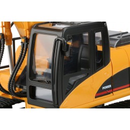 Backhoe with grab metal 1/14 RC 2.4 GHz - HuiNa HuiNa Toys CY1570 - 10