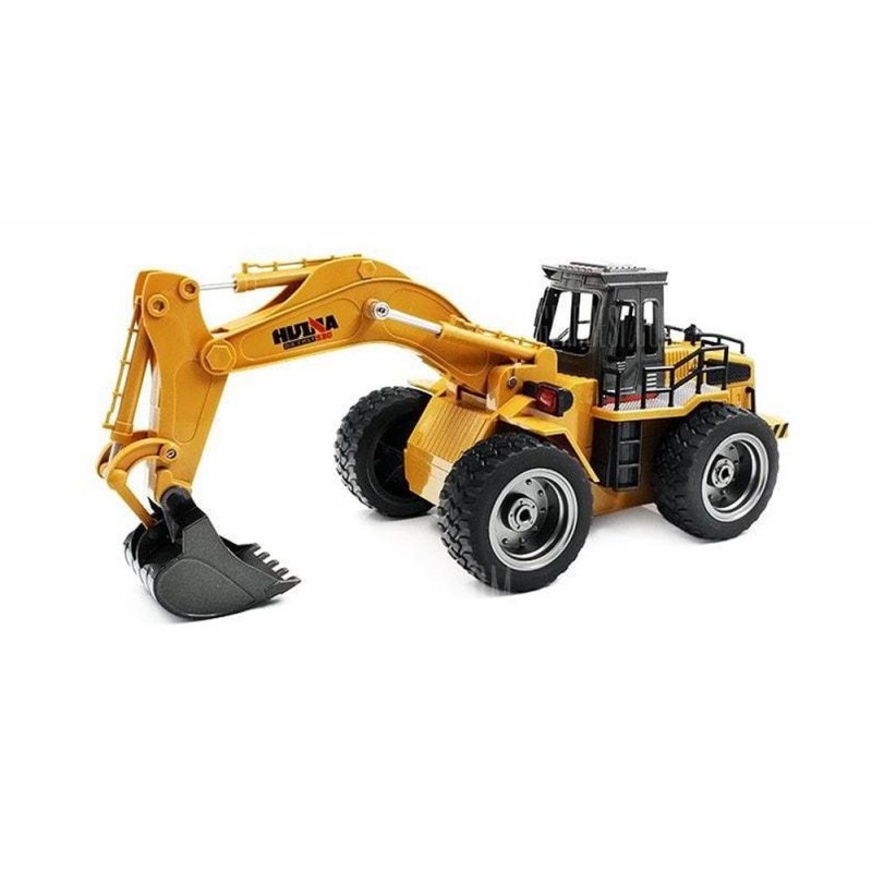Excavator on wheels with bucket metal 1/18 RC 2.4 GHz - HuiNa HuiNa Toys CY1530 - 1
