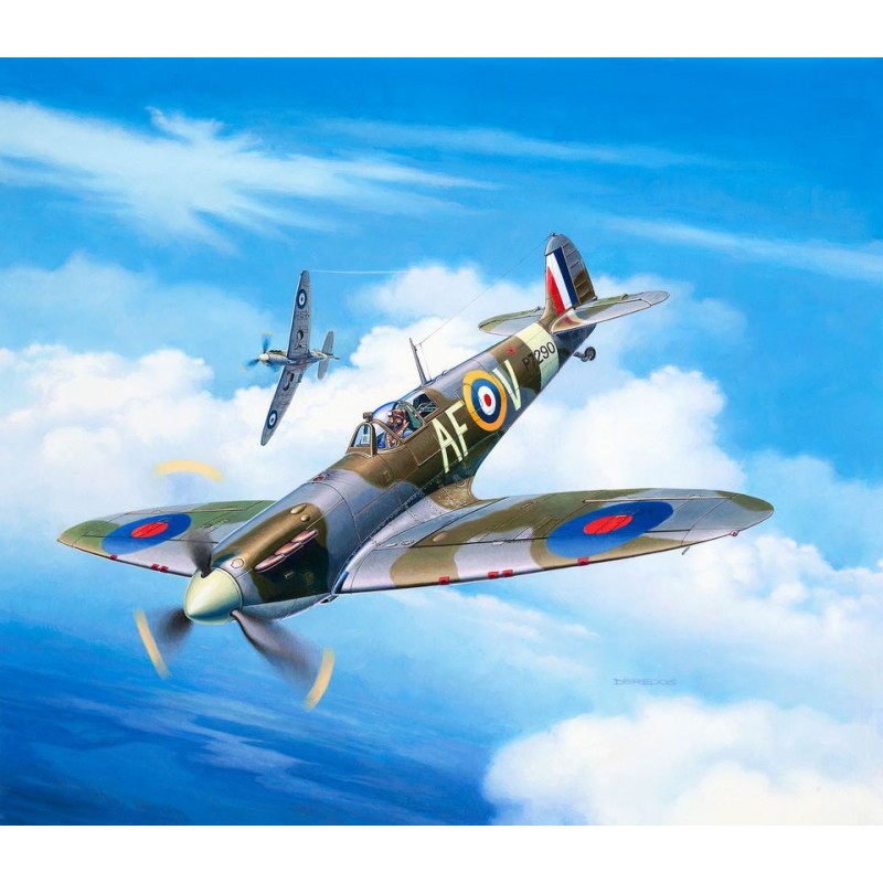 Spitfire Mk.IIa 1/72 + Revell paints Revell 63953 - 1