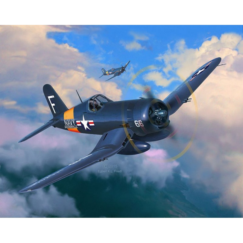F4U-4 Corsair 1/72 + peintures Revell Revell 63955 - 1