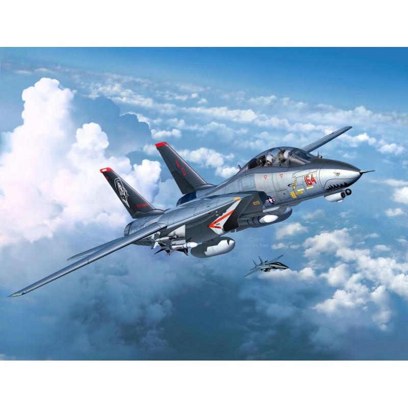 Grumman F-14D Super Tomcat 1/72 + peintures Revell Revell 63960 - 1