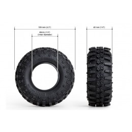 Tires Off Road 1.9 MT1903 "1/10 (2) Gmade Gmade GM70284 - 2