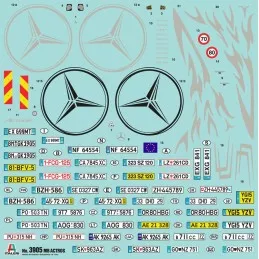Mercedes Actros Gigaspace 1/24 Italeri Italeri I3905 - 3