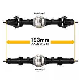 Komodo GS01 Crawler 4WD RTR 1/10 GMade Gmade GM54016 - 12