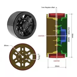 Komodo GS01 Crawler 4WD RTR 1/10 GMade Gmade GM54016 - 15
