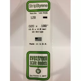 Wand 0.50x4.8x350mm Ref: 128 - Evergreen Evergreen S1370128 - 1