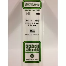 Wand 2.0x4.8x350mm Ref: 168 - Evergreen Evergreen S1370168 - 1