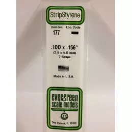 Wand 2.5x4.0x350mm Ref: 177 - Evergreen Evergreen S1370177 - 1
